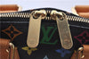 Auth LOUIS VUITTON Monogram Multicolor Alma PM Black Hand Bag M92646 LV H7646