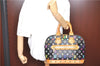 Auth LOUIS VUITTON Monogram Multicolor Alma PM Black Hand Bag M92646 LV H7646
