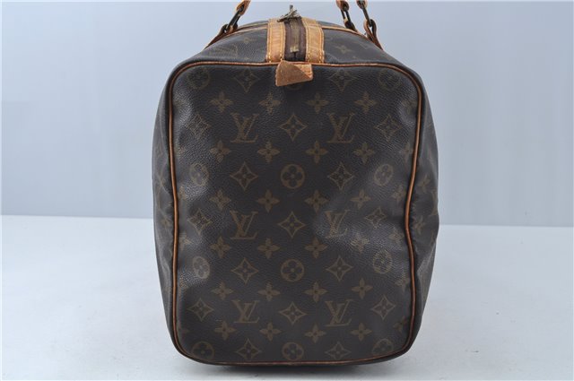 Authentic LOUIS VUITTON Monogram Sac Souple 45 Hand Boston Bag M41624 LV H7647