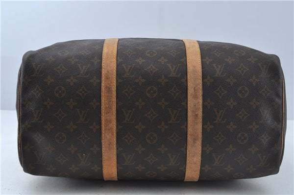 Authentic LOUIS VUITTON Monogram Sac Souple 45 Hand Boston Bag M41624 LV H7647