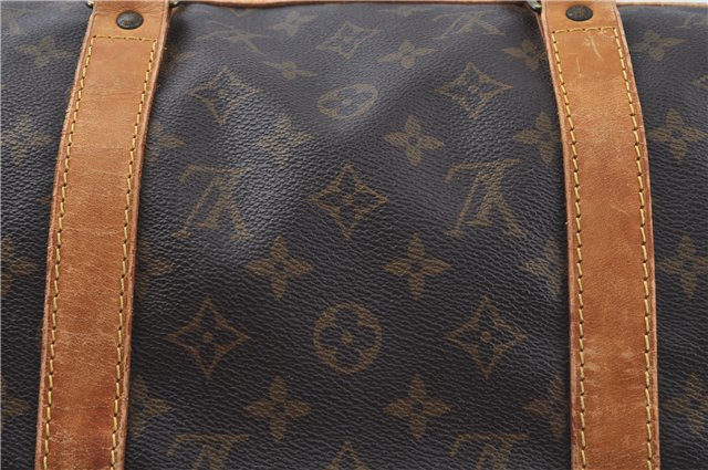 Authentic LOUIS VUITTON Monogram Sac Souple 45 Hand Boston Bag M41624 LV H7647