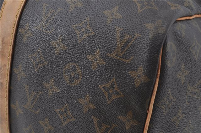 Authentic LOUIS VUITTON Monogram Sac Souple 45 Hand Boston Bag M41624 LV H7647