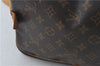 Authentic LOUIS VUITTON Monogram Sac Souple 45 Hand Boston Bag M41624 LV H7647