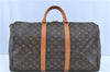 Authentic LOUIS VUITTON Monogram Keepall 50 Boston Bag M41426 LV H7648