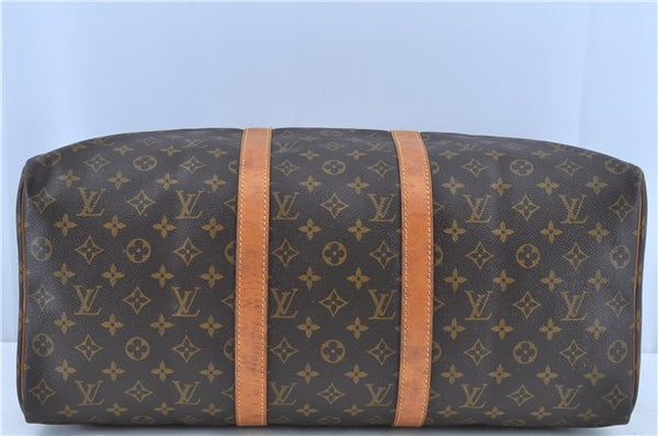 Authentic LOUIS VUITTON Monogram Keepall 50 Boston Bag M41426 LV H7648