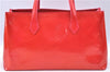 Authentic LOUIS VUITTON Vernis Wilshire PM Hand Bag Pink M93643 LV H7655