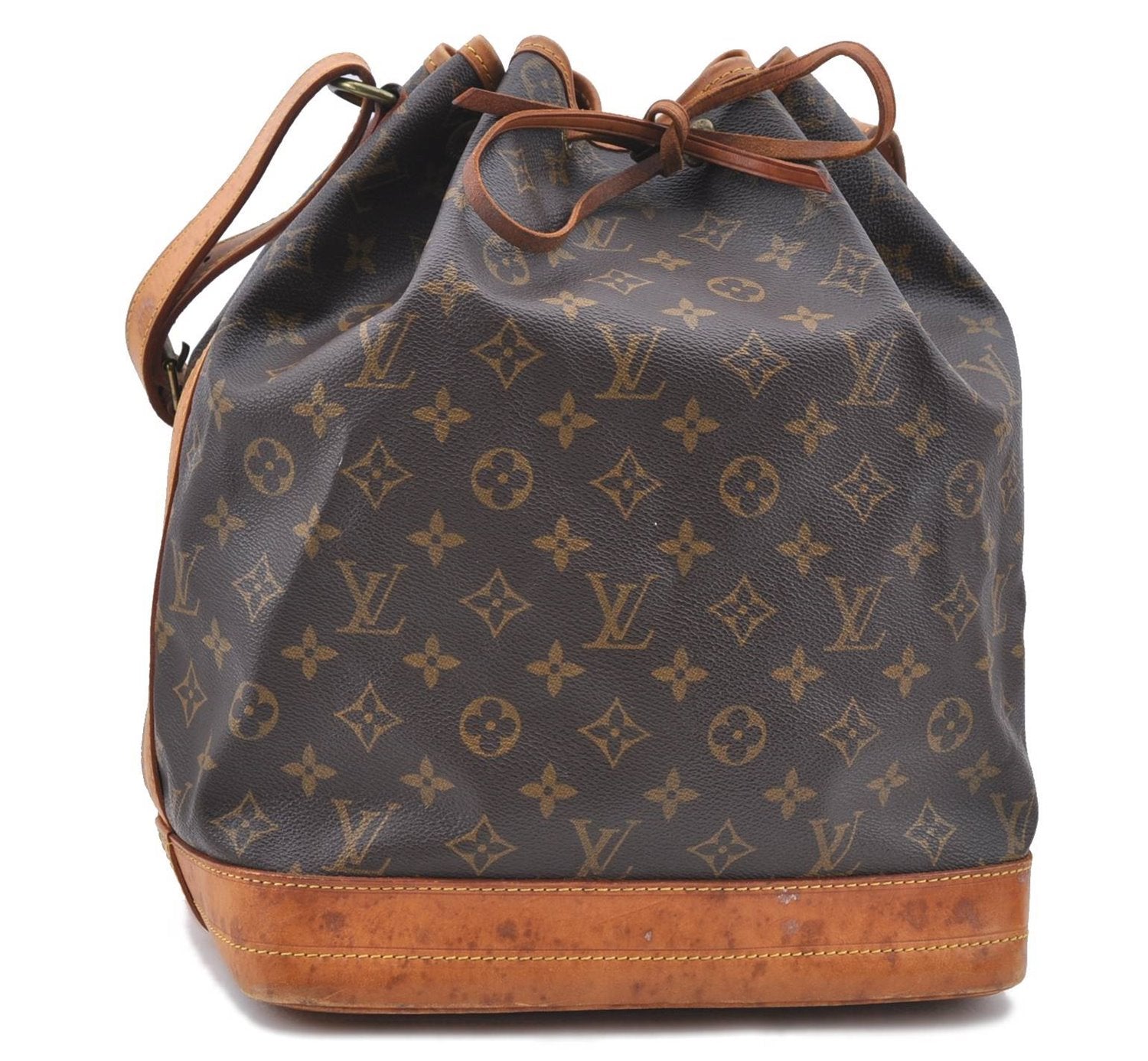 Authentic LOUIS VUITTON Monogram Noe Shoulder Bag M42224 LV H7656