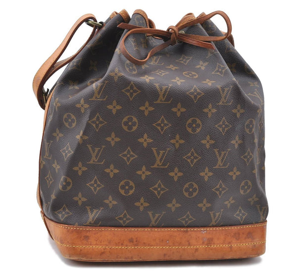 Authentic LOUIS VUITTON Monogram Noe Shoulder Bag M42224 LV H7656