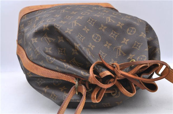 Authentic LOUIS VUITTON Monogram Noe Shoulder Bag M42224 LV H7656