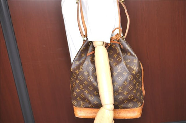 Authentic LOUIS VUITTON Monogram Noe Shoulder Bag M42224 LV H7656