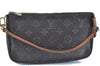 Authentic LOUIS VUITTON Monogram Pochette Accessoires Pouch M51980 LV H7658