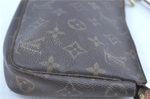 Authentic LOUIS VUITTON Monogram Pochette Accessoires Pouch M51980 LV H7658