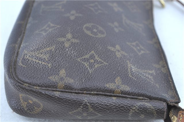Authentic LOUIS VUITTON Monogram Pochette Accessoires Pouch M51980 LV H7658