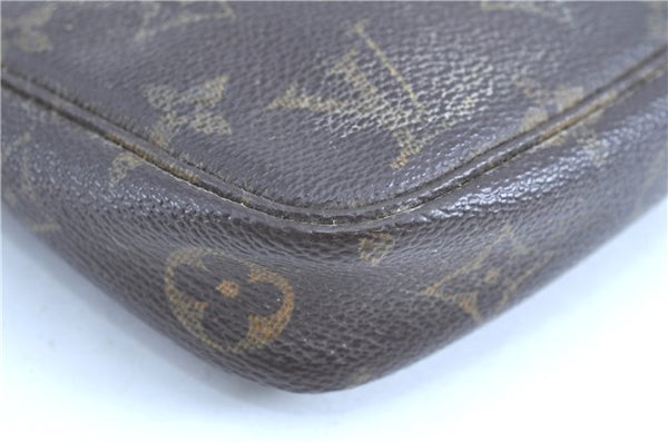 Authentic LOUIS VUITTON Monogram Pochette Accessoires Pouch M51980 LV H7658