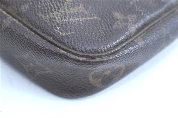 Authentic LOUIS VUITTON Monogram Pochette Accessoires Pouch M51980 LV H7658