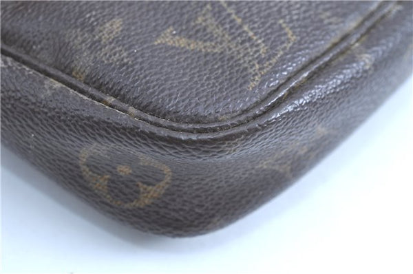 Authentic LOUIS VUITTON Monogram Pochette Accessoires Pouch M51980 LV H7658