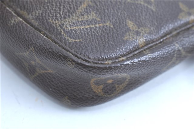 Authentic LOUIS VUITTON Monogram Pochette Accessoires Pouch M51980 LV H7658