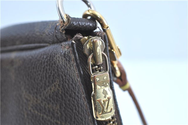 Authentic LOUIS VUITTON Monogram Pochette Accessoires Pouch M51980 LV H7658