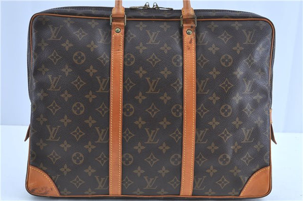 Auth LOUIS VUITTON Monogram Porte Documents Voyage Briefcase M53361 LV H7664