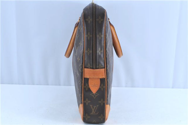Auth LOUIS VUITTON Monogram Porte Documents Voyage Briefcase M53361 LV H7664