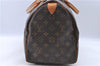 Authentic LOUIS VUITTON Monogram Speedy 35 Hand Bag M41524 LV H7666