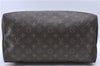 Authentic LOUIS VUITTON Monogram Speedy 35 Hand Bag M41524 LV H7666