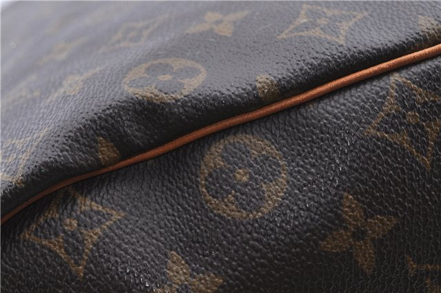 Authentic LOUIS VUITTON Monogram Speedy 35 Hand Bag M41524 LV H7666