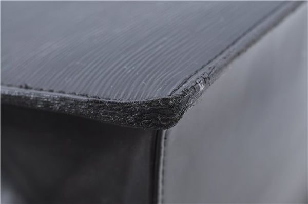 Authentic LOUIS VUITTON Epi Riviera Hand Bag Black M48182 LV Junk H7668