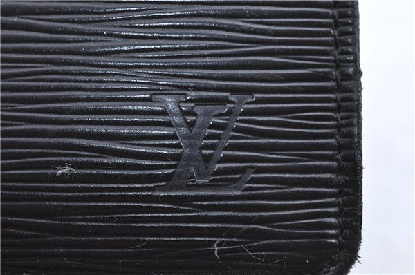 Authentic LOUIS VUITTON Epi Riviera Hand Bag Black M48182 LV Junk H7668