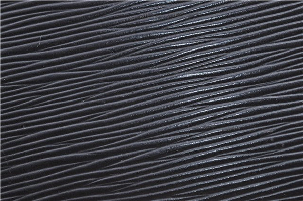 Authentic LOUIS VUITTON Epi Riviera Hand Bag Black M48182 LV Junk H7668