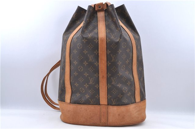 Authentic LOUIS VUITTON Monogram Randonnee GM Shoulder Bag M42244 LV H7669
