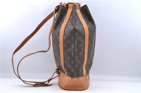 Authentic LOUIS VUITTON Monogram Randonnee GM Shoulder Bag M42244 LV H7669