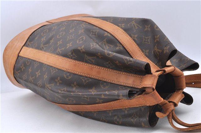 Authentic LOUIS VUITTON Monogram Randonnee GM Shoulder Bag M42244 LV H7669