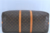 Auth LOUIS VUITTON Monogram Keepall Bandouliere 55 Boston Bag M41414 LV H7678