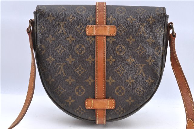 Auth LOUIS VUITTON Monogram Chantilly GM Shoulder Cross Body Bag M51232 LV H7697