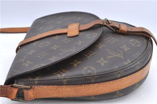 Auth LOUIS VUITTON Monogram Chantilly GM Shoulder Cross Body Bag M51232 LV H7697
