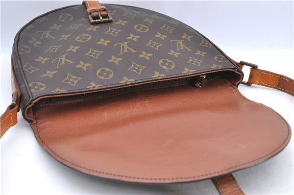 Auth LOUIS VUITTON Monogram Chantilly GM Shoulder Cross Body Bag M51232 LV H7697