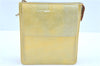 Auth LOUIS VUITTON Monogram Vernis Mott Shoulder Hand Bag Yellow M91059 LV H7703