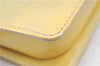 Auth LOUIS VUITTON Monogram Vernis Mott Shoulder Hand Bag Yellow M91059 LV H7703