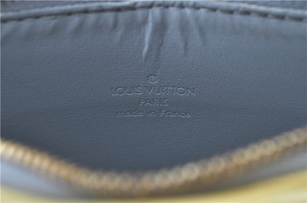 Auth LOUIS VUITTON Monogram Vernis Mott Shoulder Hand Bag Yellow M91059 LV H7703