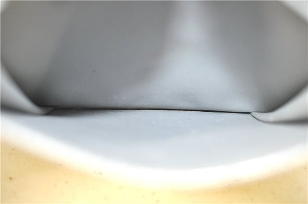 Auth LOUIS VUITTON Monogram Vernis Mott Shoulder Hand Bag Yellow M91059 LV H7703