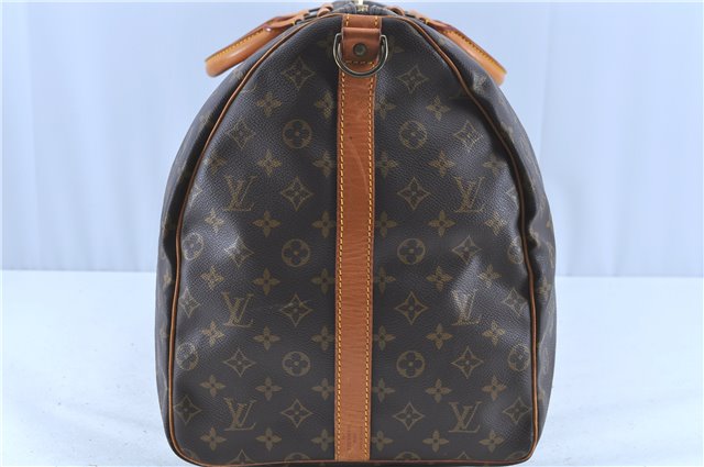 Auth LOUIS VUITTON Monogram Keepall Bandouliere 60 Boston Bag M41412 LV H7707