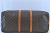 Auth LOUIS VUITTON Monogram Keepall Bandouliere 60 Boston Bag M41412 LV H7707