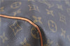 Auth LOUIS VUITTON Monogram Keepall Bandouliere 60 Boston Bag M41412 LV H7707