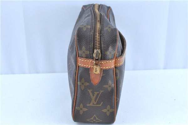 Auth LOUIS VUITTON Monogram Compiegne 23 Clutch Hand Bag M51847 LV H7709