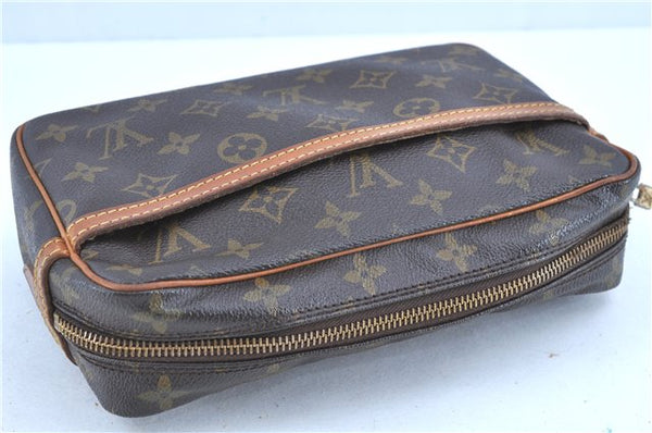 Auth LOUIS VUITTON Monogram Compiegne 23 Clutch Hand Bag M51847 LV H7709