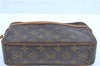 Auth LOUIS VUITTON Monogram Compiegne 23 Clutch Hand Bag M51847 LV H7709