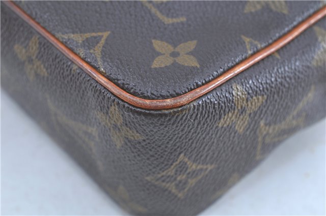 Auth LOUIS VUITTON Monogram Compiegne 23 Clutch Hand Bag M51847 LV H7709