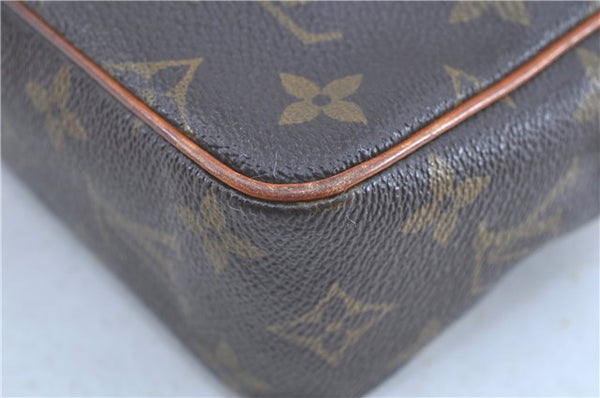 Auth LOUIS VUITTON Monogram Compiegne 23 Clutch Hand Bag M51847 LV H7709