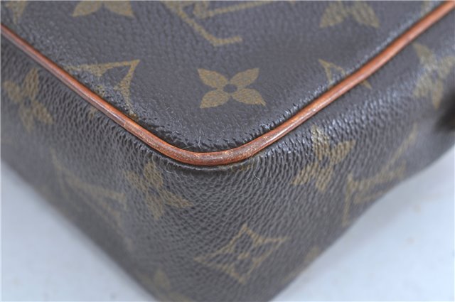 Auth LOUIS VUITTON Monogram Compiegne 23 Clutch Hand Bag M51847 LV H7709